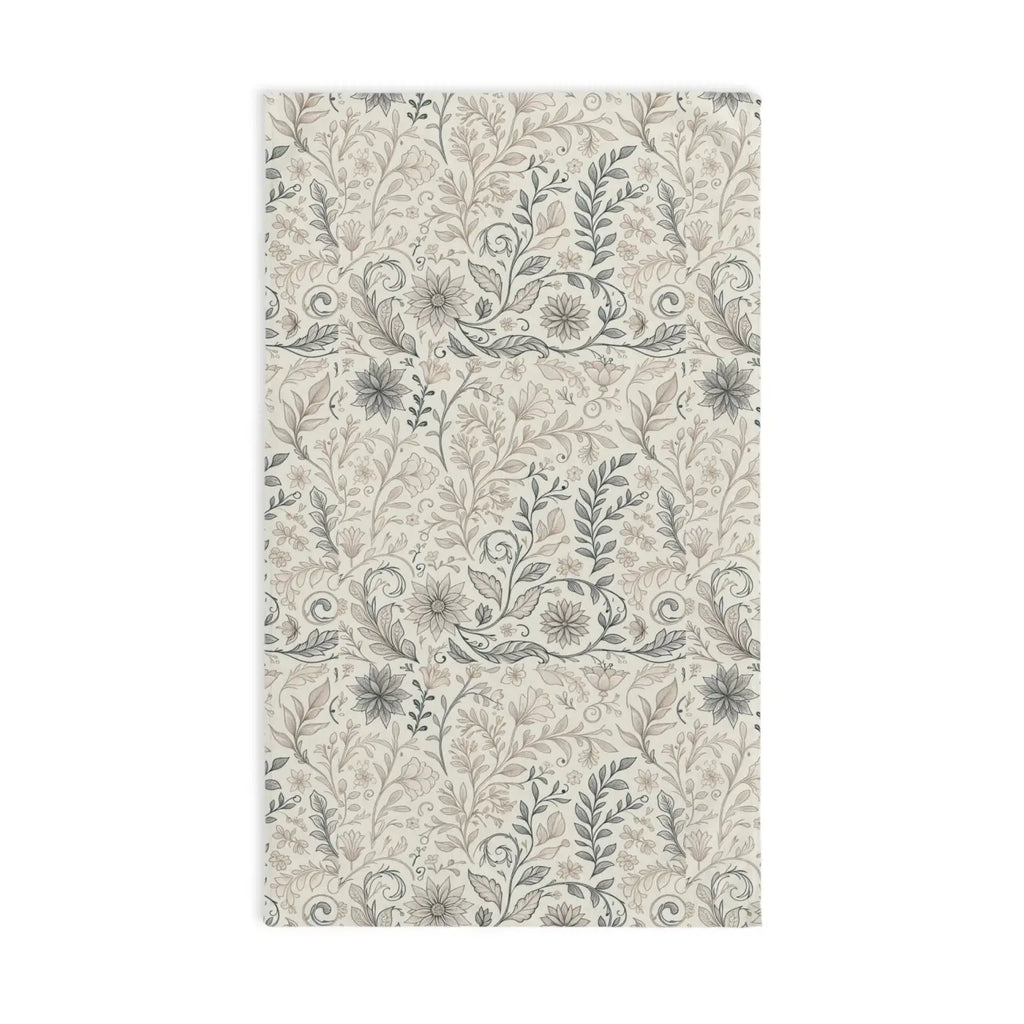 Elegant Floral Hand Towel - Premium Absorbent Decor - DipaliZ