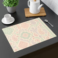 Elegant Floral Placemat - Cotton Twill Table Decor - DipaliZ