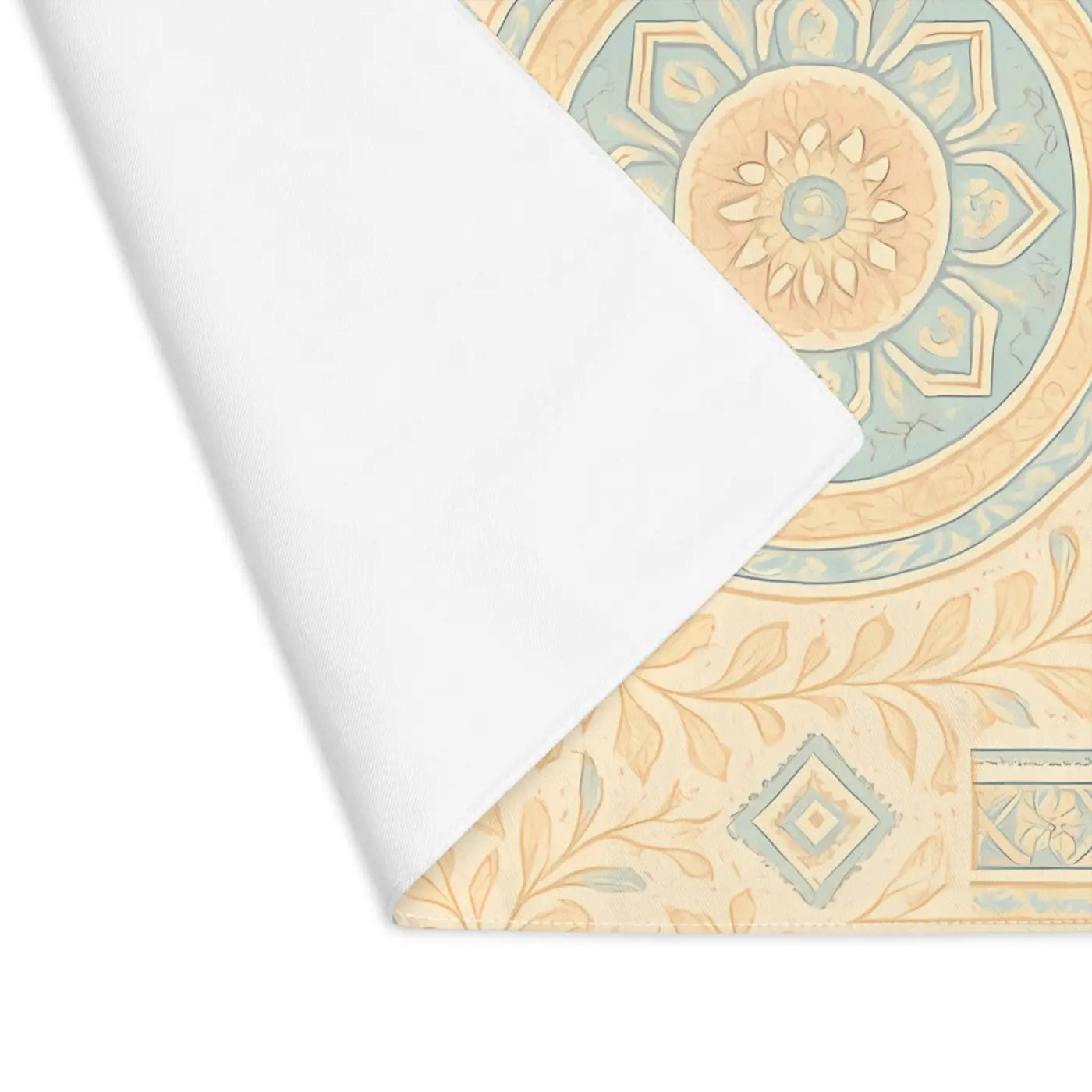 Elegant Floral Placemat - Vintage Charm Rustic Design - DipaliZ
