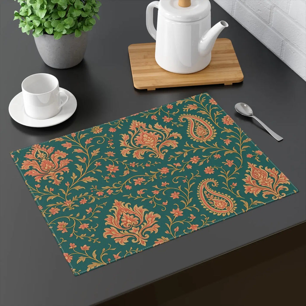Premium Cotton Twill Placemats - Vintage Charm Gift - DipaliZ