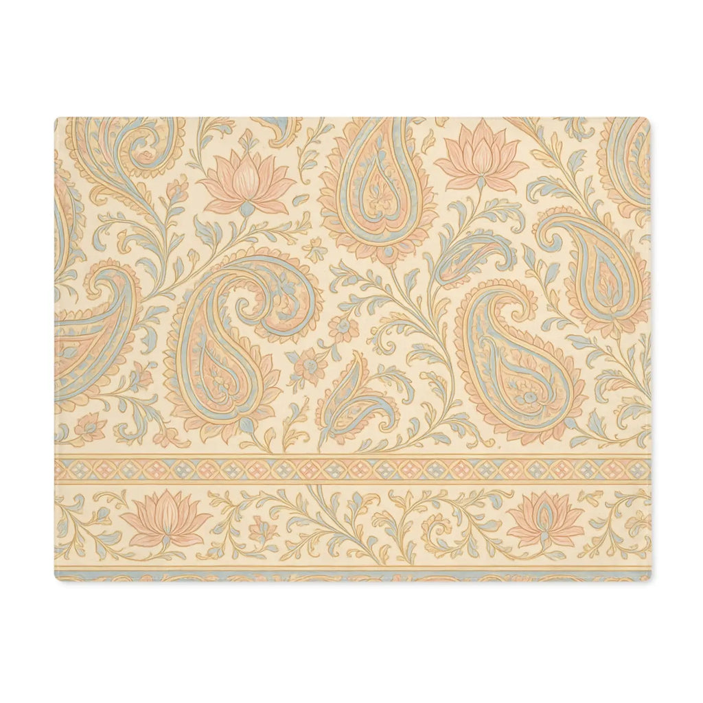 Elegant Floral Placemat - Vintage Style Table Setting - DipaliZ