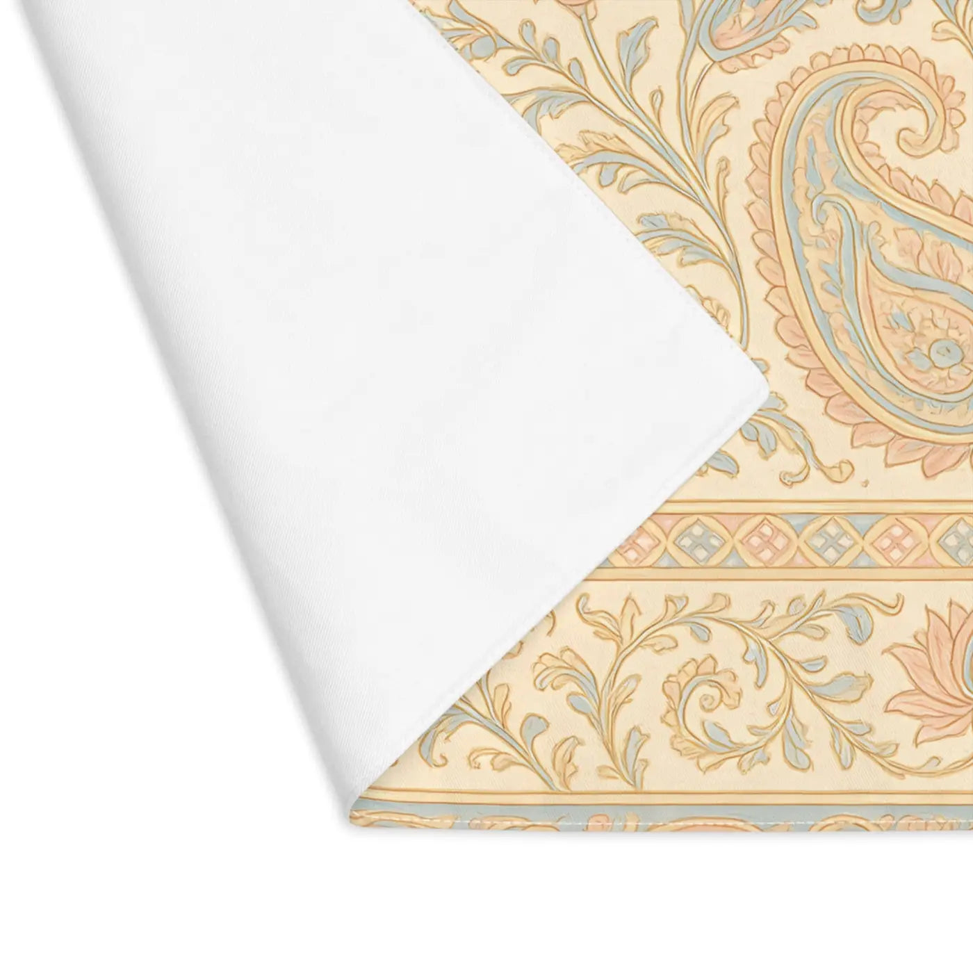 Elegant Floral Placemat - Vintage Style Table Setting - DipaliZ