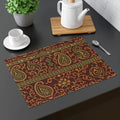 Elegant Paisley Placemat - Vintage Charm Dining Table - DipaliZ