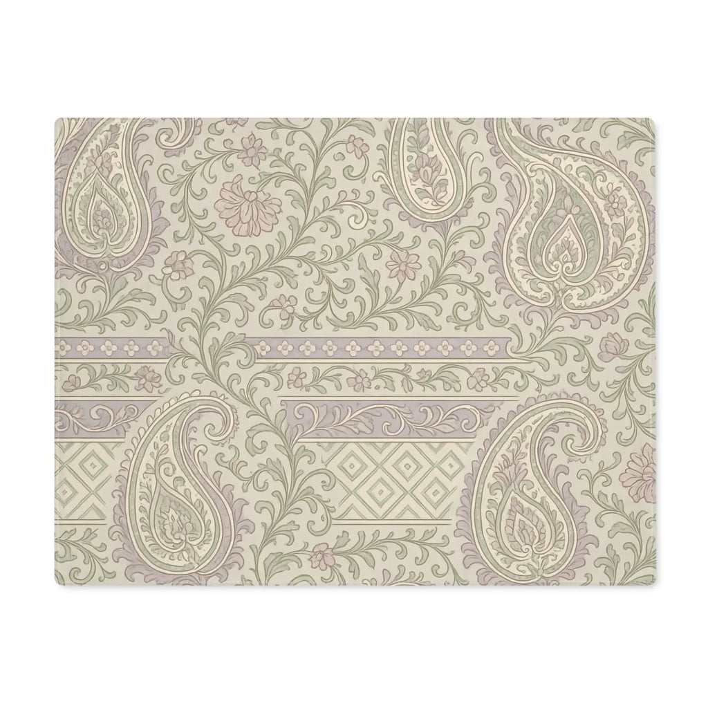 Elegant Paisley Placemats - One Sided Print Table Decor - DipaliZ