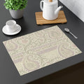 Elegant Paisley Placemats - One Sided Print Table Decor - DipaliZ