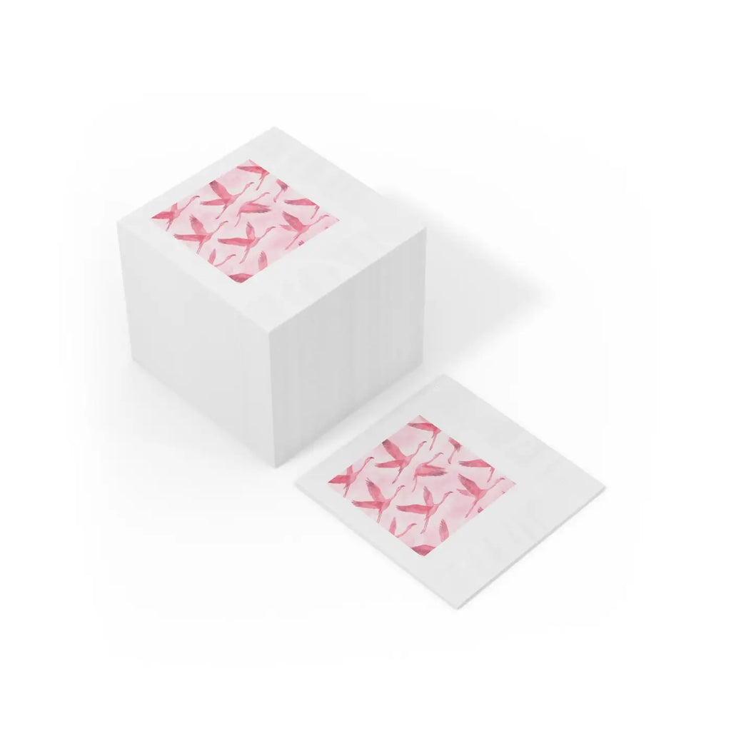 Pink Flamingo Napkins - Elegant Bridal Shower Decor - DipaliZ
