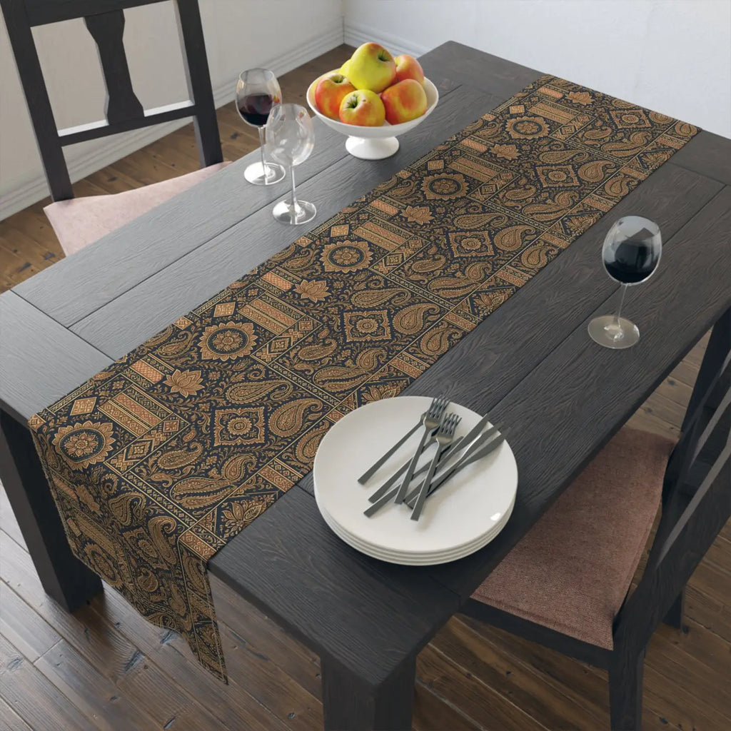 Elegant Table Runner - Farmhouse Style Dining Decor - DipaliZ