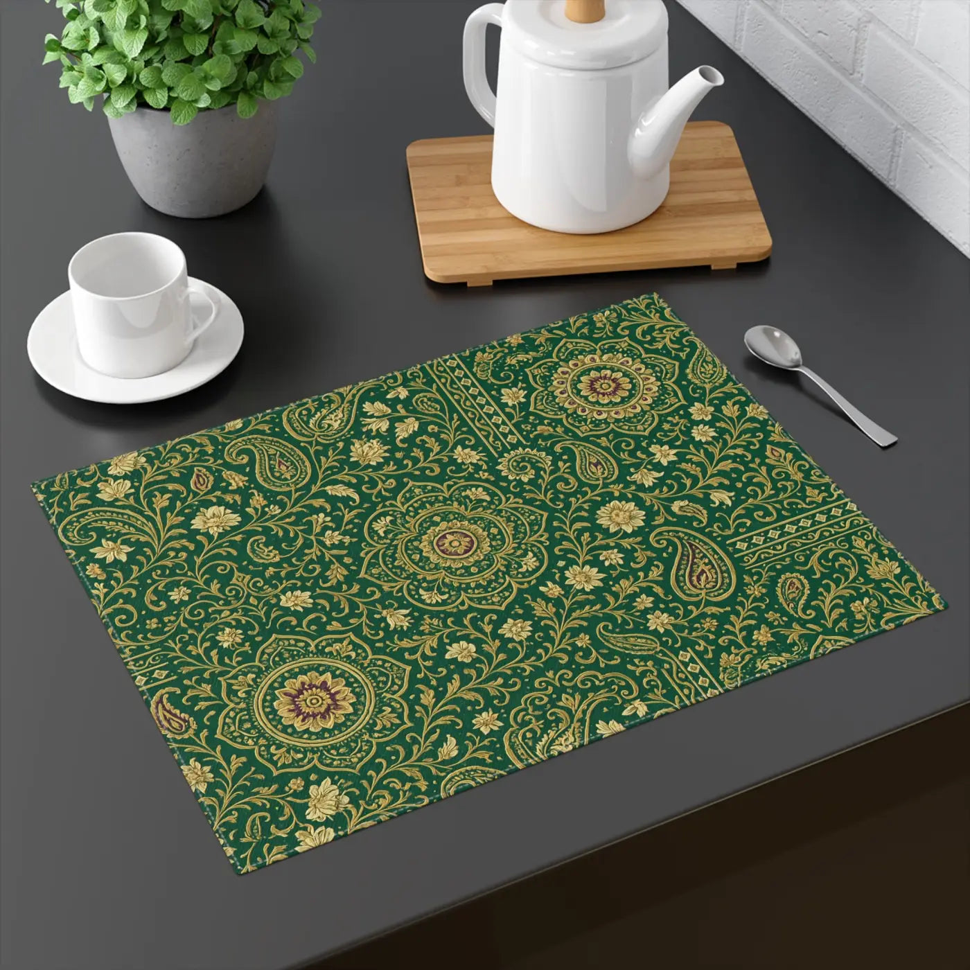 Premium Elegant Vintage Placemat - Luxury Decorative Table Mat - DipaliZ