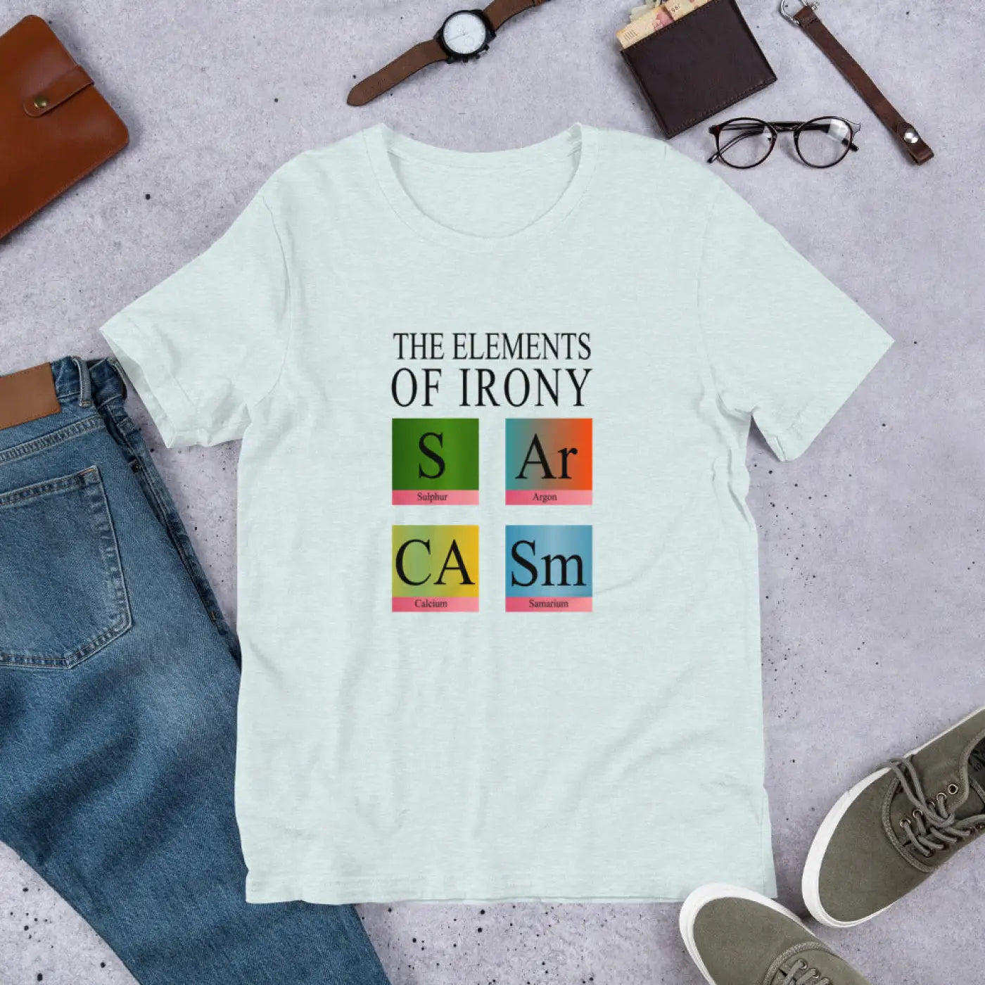 Unisex Irony Sarcasm Tee - Clever Comfort Fit - DipaliZ