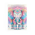 Majestic Mandala Polyester Indoor Wall Art - Vibrant Decor - DipaliZ