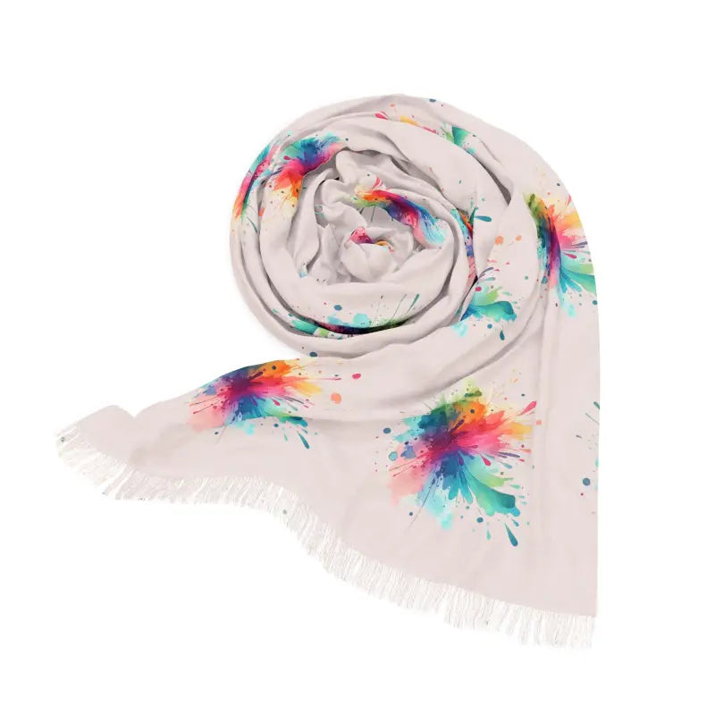 Vibrant Splatter Scarf - Fashion-Forward Apparel - DipaliZ