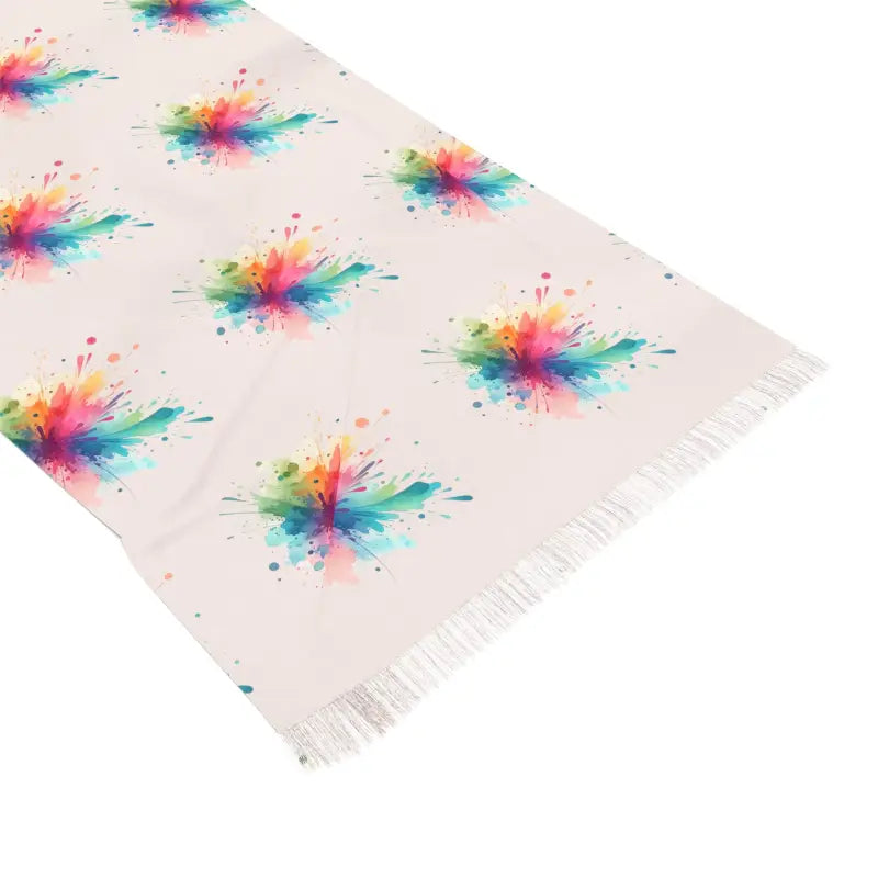 Vibrant Splatter Scarf - Fashion-Forward Apparel - DipaliZ