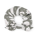 Eco-Friendly Grey Scrunchie - Sustainable Hair Accessory - DipaliZ