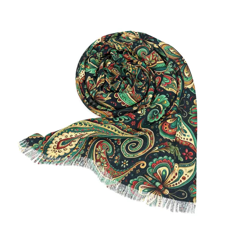 Intricate Detailed Designs Scarf - Sustainable Materials - DipaliZ