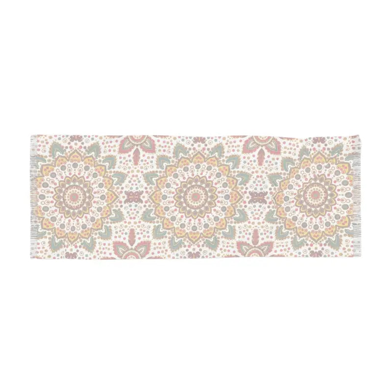 Vibrant Geometric Scarves - Stunning One-Sided Design - DipaliZ