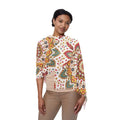 Vibrant Geometric Scarves - Stunning One-Sided Design - DipaliZ