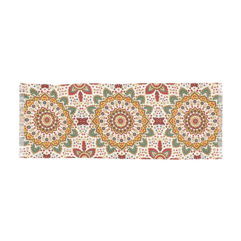 Vibrant Geometric Scarves - Stunning One-Sided Design - DipaliZ
