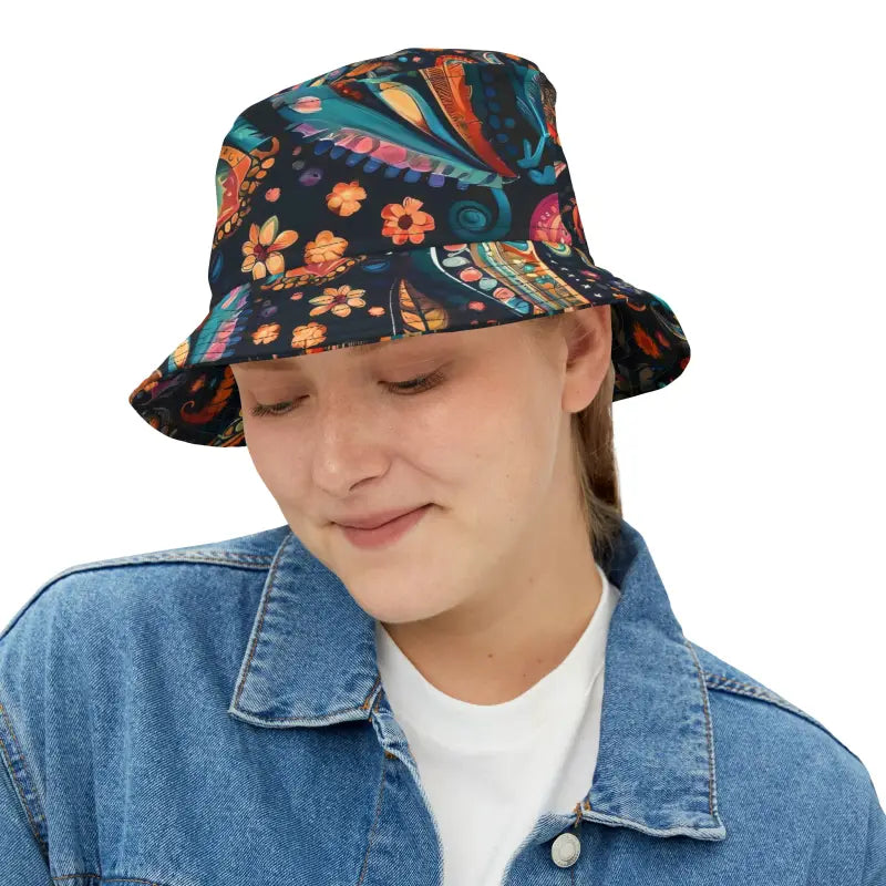 Polyester Bucket Hat - Versatile Street Style - DipaliZ
