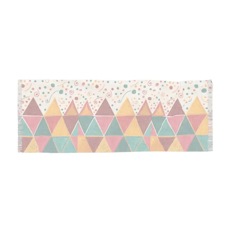 Vibrant Geometrical Scarves - Seamless Construction - DipaliZ