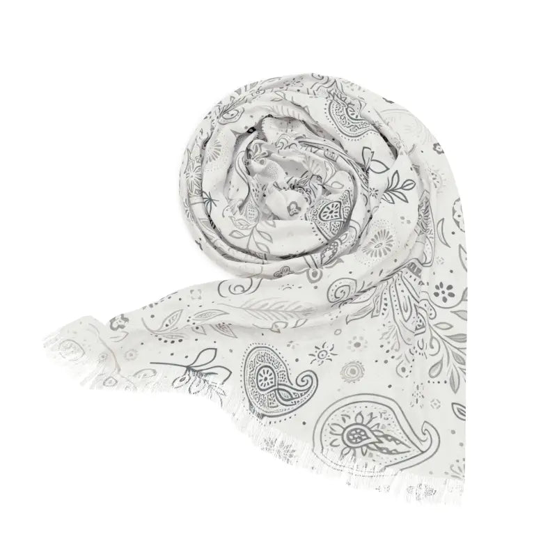 Paisley Pattern Scarf - Polyester Eco-Friendly Gift - DipaliZ