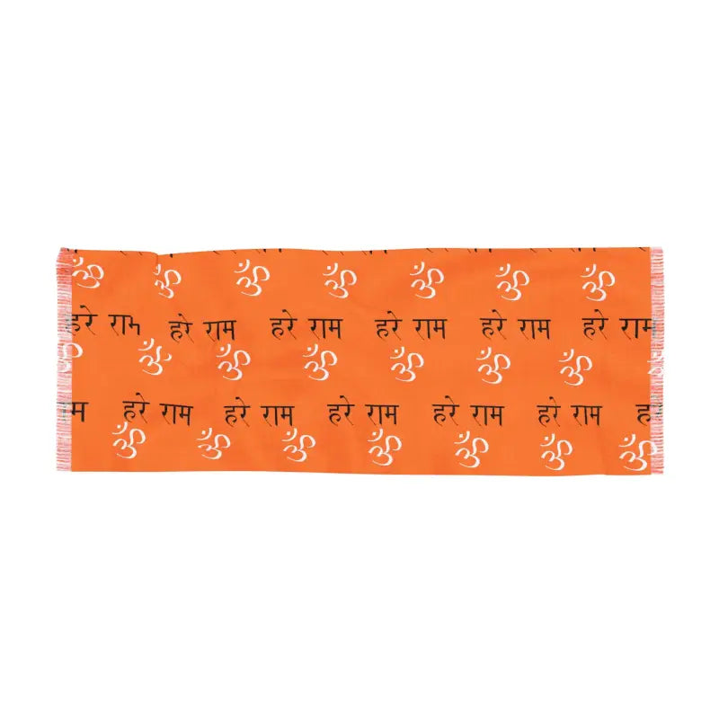 Lightweight Meditation Scarf - Vibrant Polyester Design - DipaliZ