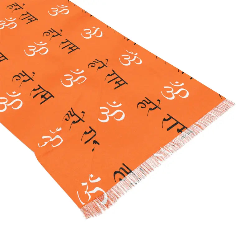 Lightweight Meditation Scarf - Vibrant Polyester Design - DipaliZ