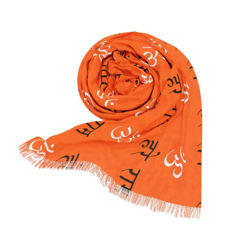 Lightweight Meditation Scarf - Vibrant Polyester Design - DipaliZ