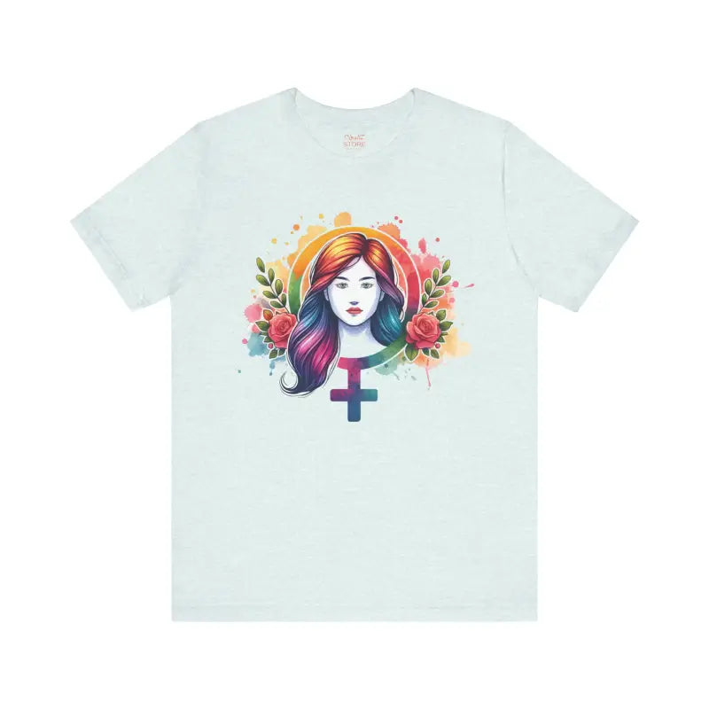 Short Sleeve Tee - Female Symbol Unisex Style - DipaliZ