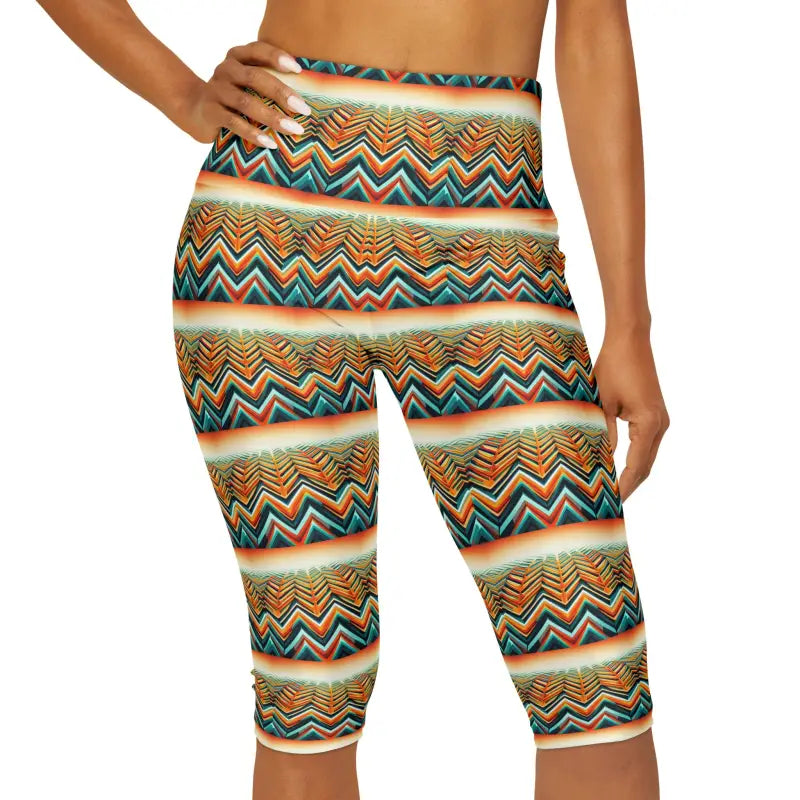 Yoga Capri Leggings - High Performance Activewear - DipaliZ