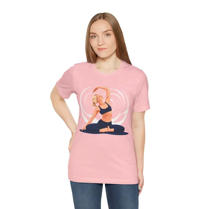 Yoga Unisex Jersey Short - Ultra Soft Comfort Tee - DipaliZ