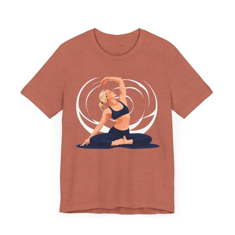 Yoga Unisex Jersey Short - Ultra Soft Comfort Tee - DipaliZ