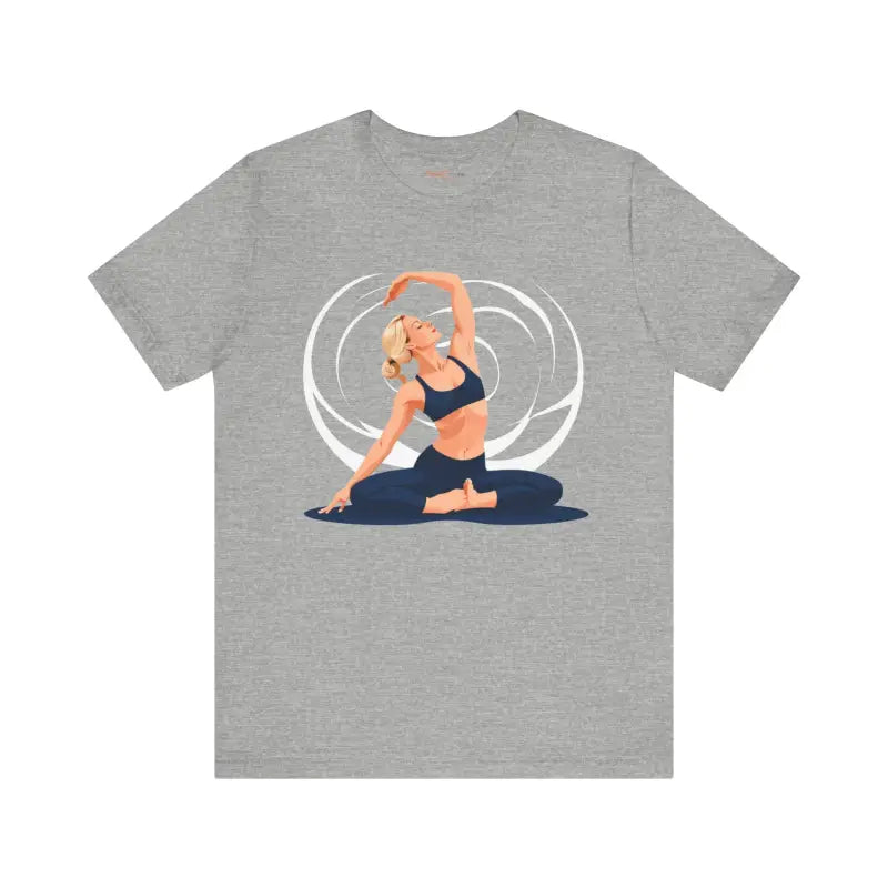 Yoga Unisex Jersey Short - Ultra Soft Comfort Tee - DipaliZ