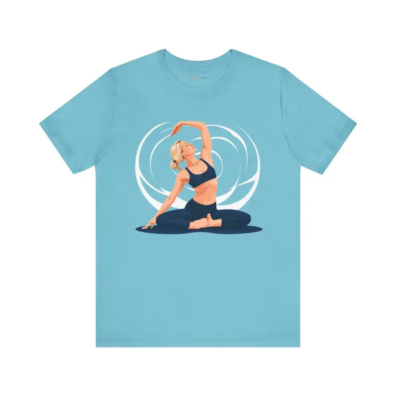Yoga Unisex Jersey Short - Ultra Soft Comfort Tee - DipaliZ