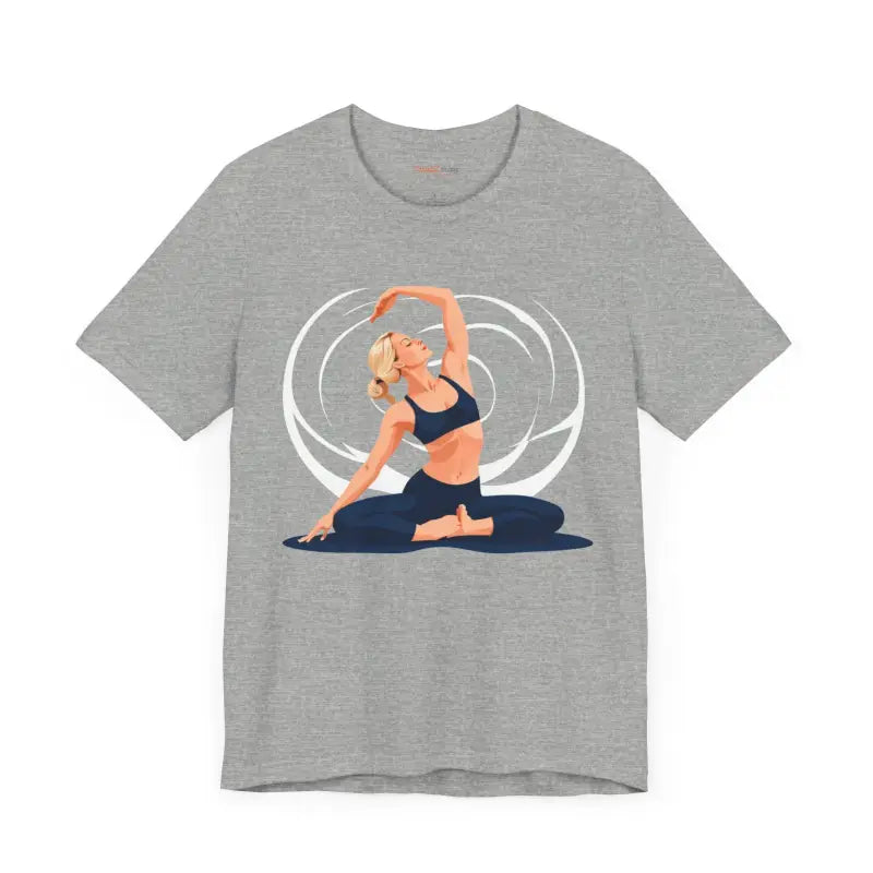 Yoga Unisex Jersey Short - Ultra Soft Comfort Tee - DipaliZ