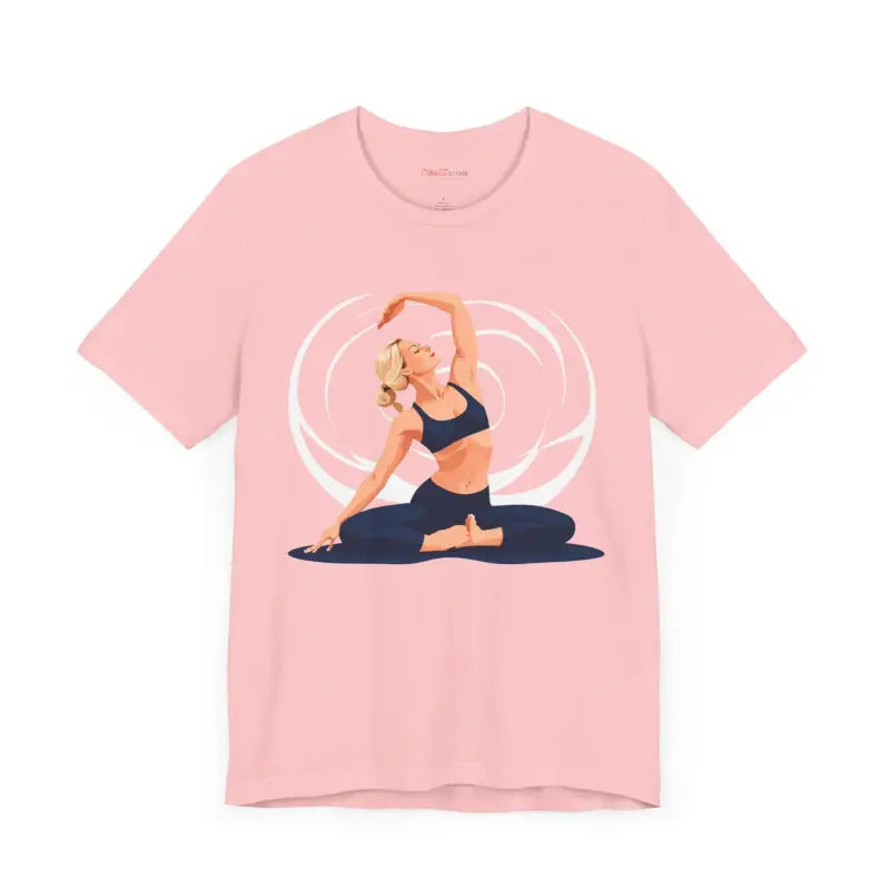 Yoga Unisex Jersey Short - Ultra Soft Comfort Tee - DipaliZ
