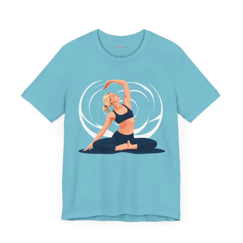 Yoga Unisex Jersey Short - Ultra Soft Comfort Tee - DipaliZ