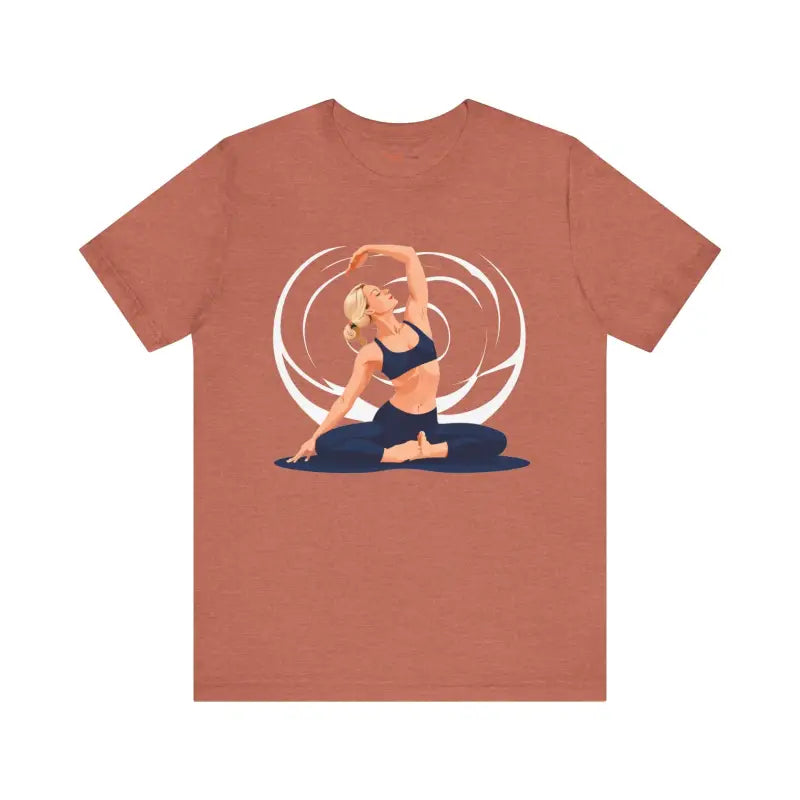 Yoga Unisex Jersey Short - Ultra Soft Comfort Tee - DipaliZ