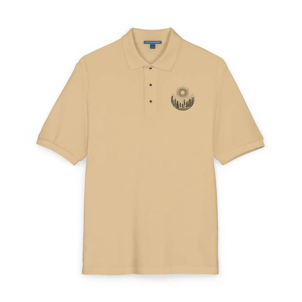 Elevated Embroidered Unisex Polo - Cool Sophistication - DipaliZ