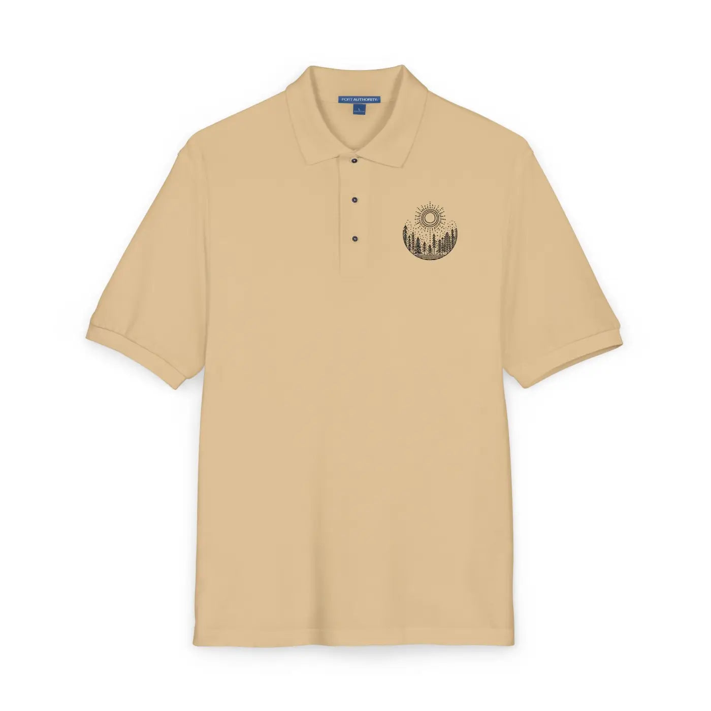 Elevated Embroidered Unisex Polo - Cool Sophistication - DipaliZ