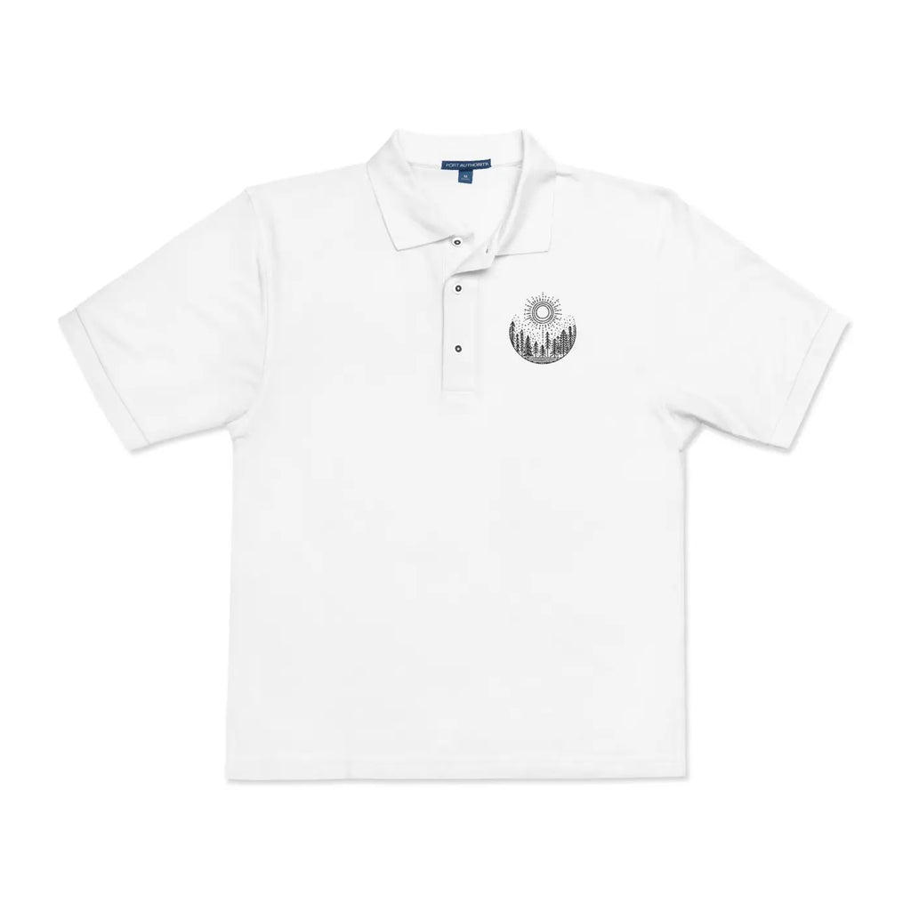 Elevated Embroidered Unisex Polo - Cool Sophistication - DipaliZ