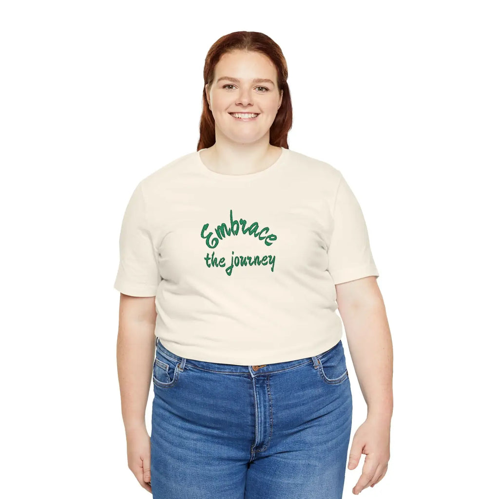 Motivational Quote Tee - Premium Journey Travel Shirt - DipaliZ