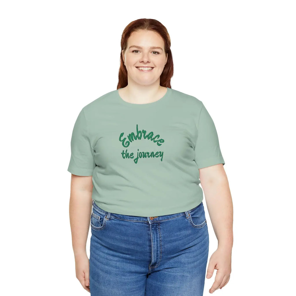 Motivational Quote Tee - Premium Journey Travel Shirt - DipaliZ
