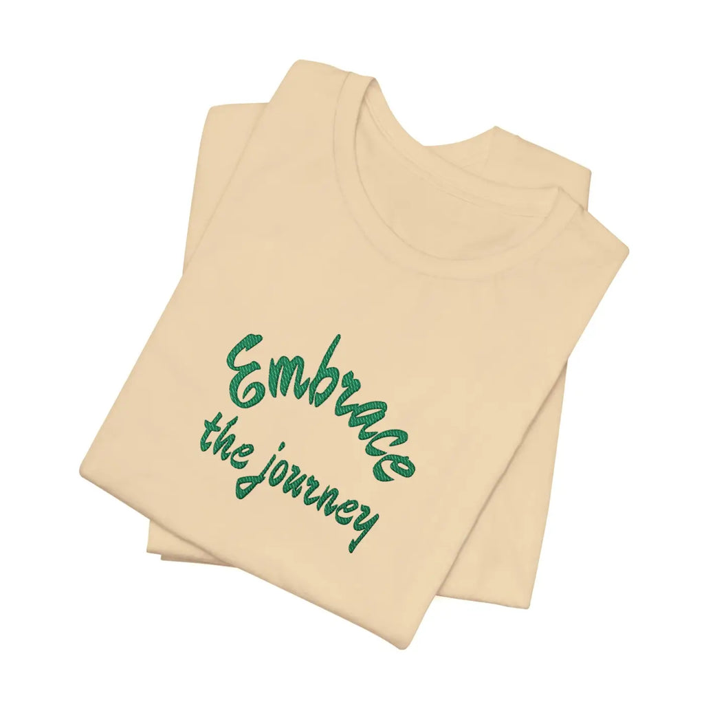 Motivational Quote Tee - Premium Journey Travel Shirt - DipaliZ