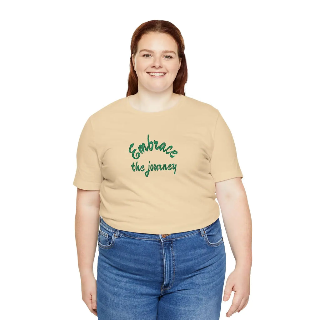 Motivational Quote Tee - Premium Journey Travel Shirt - DipaliZ