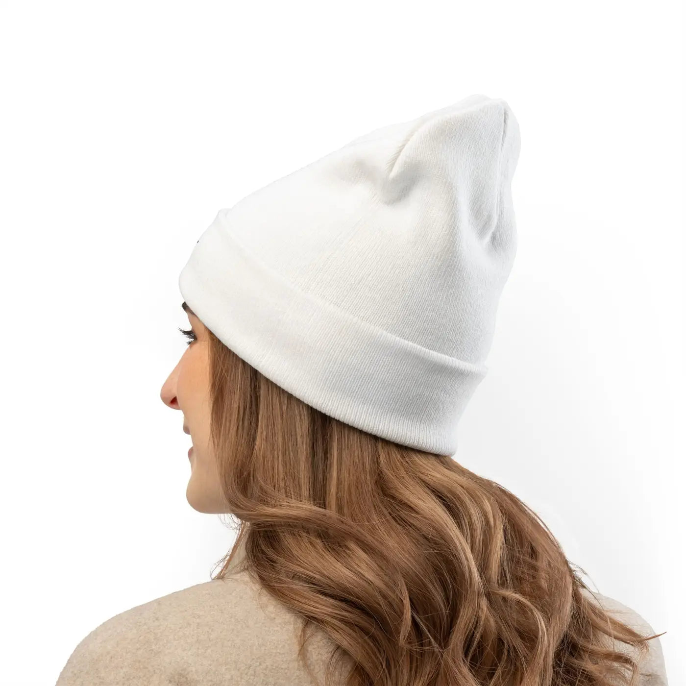 Eye Knit Beanie - Minimal Mystic Winter Hat - DipaliZ