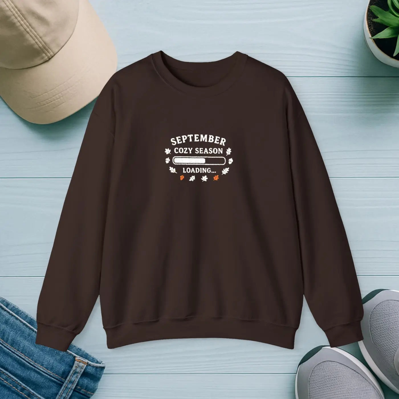 Cozy Season Crewneck Sweatshirt - Ultimate Comfort Fall - DipaliZ