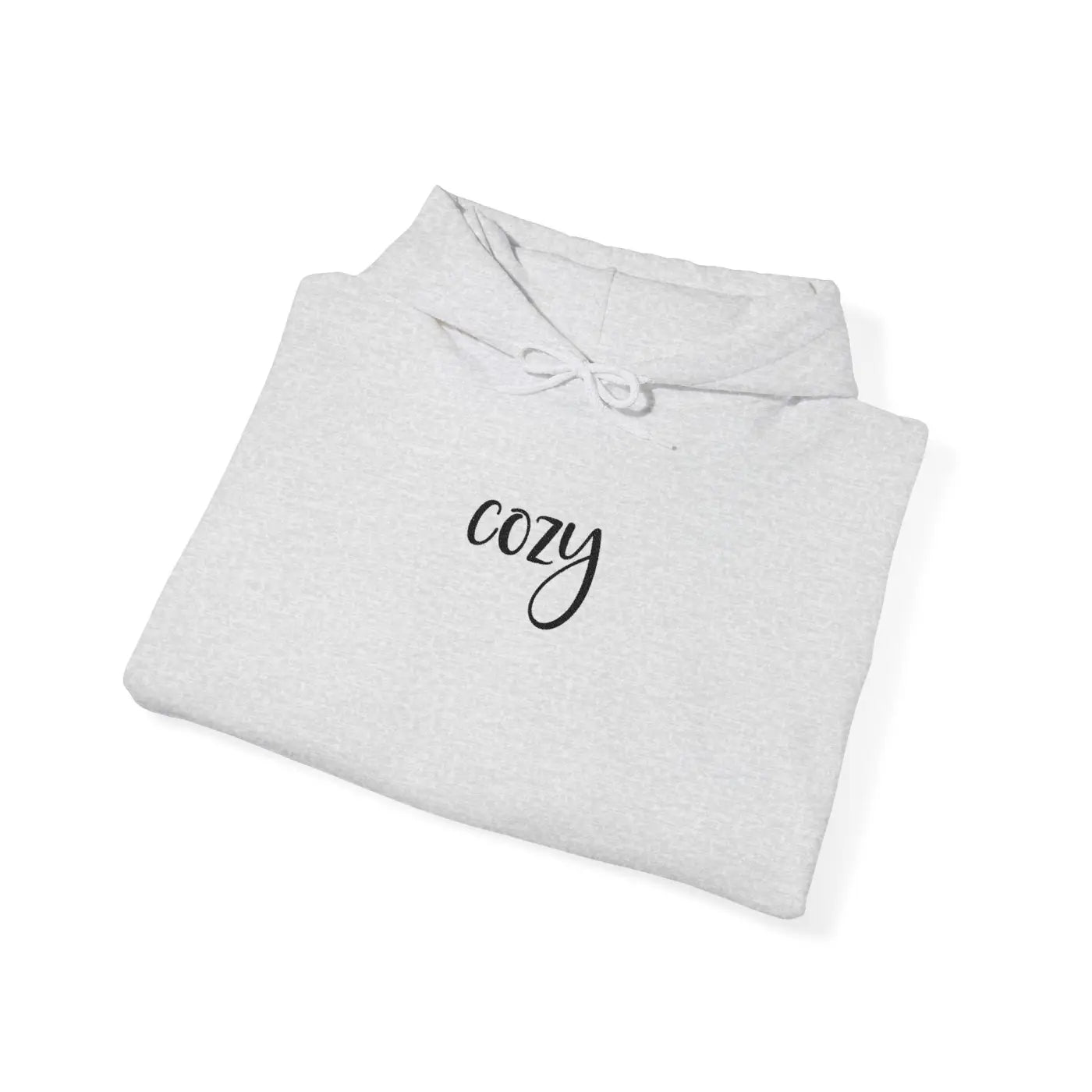 Premium Comfort Embroidered Cozy Word Hoodie - DipaliZ