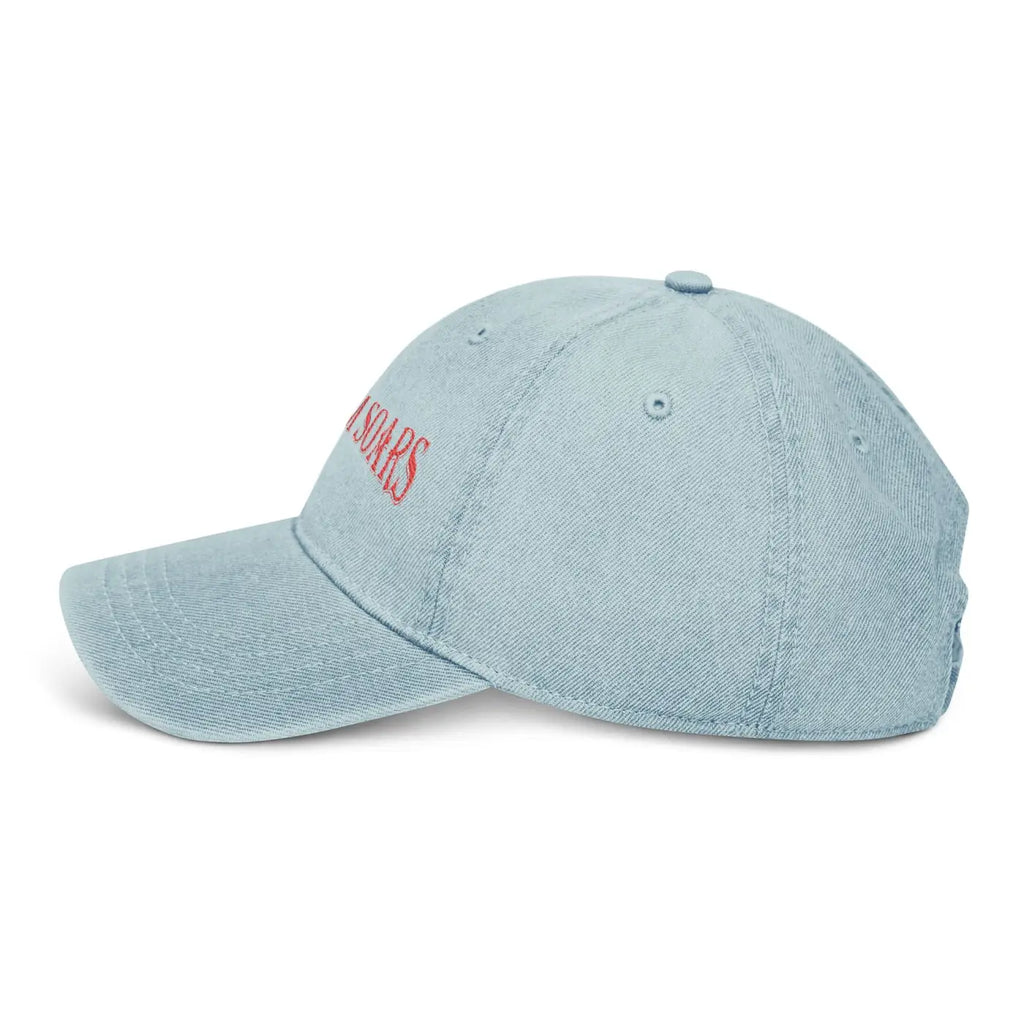 Embroidery Denim Hat - Dad Hat Energy Everyday Wear - DipaliZ