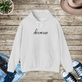 Embroidered Dreamer Unisex Heavy Hoodie - Cotton-Poly Blend - DipaliZ