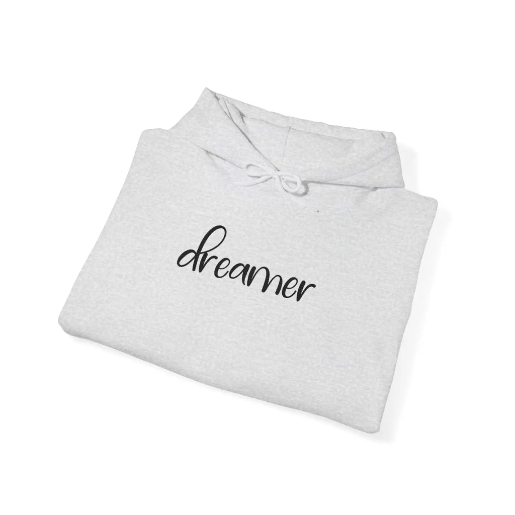 Embroidered Dreamer Unisex Heavy Hoodie - Cotton-Poly Blend - DipaliZ